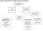 Ekonometri ve Makine Öğrenmesi Etkileşimi Üzerine